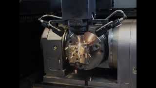 Samchully Tilting NC Rotary Table TR250 with Insstek 3D Printer MK4 [upl. by Ok]