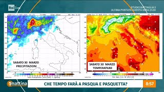 Maltempo Pasqua  Unomattina 28032024 [upl. by Nets17]
