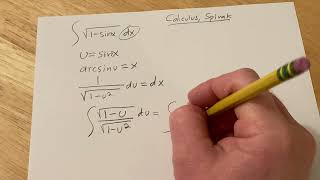 Integral of sqrt1  sinx [upl. by Rednaeel]