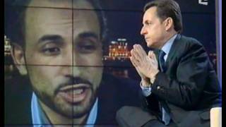 Clash Nicolas Sarkozy Vs Tariq Ramadan [upl. by Suraved190]