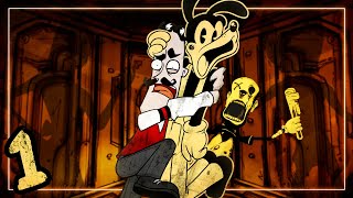 BARTENDER VS BENDY Y LA MÁQUINA DE TINTA Parte 1 [upl. by Channa]