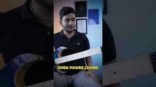 1st Lesson in Electric guitar   Open Power Chords In Guitar [upl. by Esyle987]