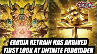 Exodia Retrain Has Arrived First Look At YuGiOh Infinite Forbidden [upl. by Didi]