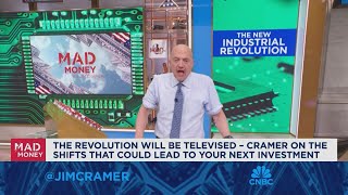 Jim Cramer talks the New Industrial Revolution with tech stocks [upl. by Bowman]