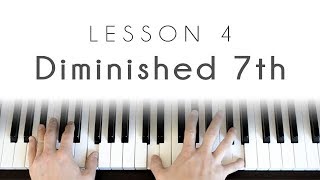 Diminished 7th Chords  Piano Lesson [upl. by Llennej]