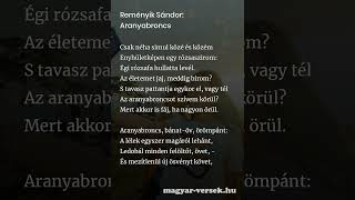 Reményik Sándor Aranyabroncs Vers [upl. by Ardnikal]