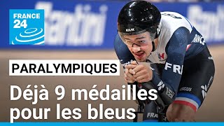 Jeux Paralympiques de Paris déjà 9 médailles pour les bleus • FRANCE 24 [upl. by Acile]