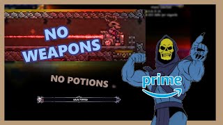 Terraria Master Mode  Skeletron Prime no weapons  no potions [upl. by Grimona]