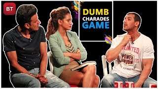 Satyameva Jayate Movie Star Cast Played Most Intriguing ActionPacked Dumb Charades Round [upl. by Anasor199]