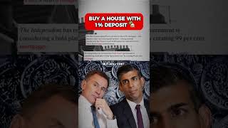 1 Deposit Scheme Proposal By Rishi Sunak amp Jeremy Hunt for First Time Buyers [upl. by Akym510]