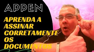 Como assinar o CONTRATO e o TERMO DE CONFIDENCIALIDADE enviados pela APPEN [upl. by Annayat]