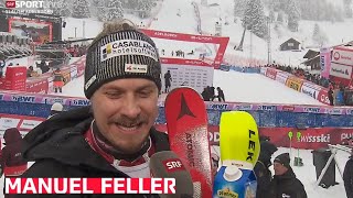 Ski Alpin Mens Slalom Adelboden 2run Highlights 2024 [upl. by Parris]