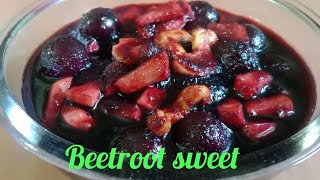 Beetroot sweetபீட்ரூட் ஸ்வீட்sweet recipe😋😋 [upl. by Timi]