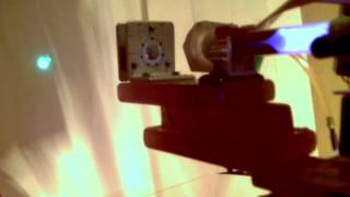 Copper Halide Vapour Laser CVL with a spark gap filled by the hydrogen fully homemadeDIY [upl. by Etteinotna228]