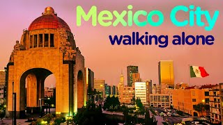 Walking Tour Mexico City  Videowalk【4K】🇲🇽 [upl. by Nalra]