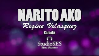 Narito Ako  Regine Velasquez  Minus One  Karaoke  StudioSes [upl. by Westney]