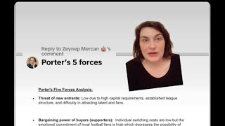 ACCA MARCH 2024 SBL preseen analysis Porter’s 5 forces [upl. by Llenyl]