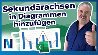 Excel Zwei Datenachsen in einem Diagramm darstellen – so geht’s richtig mit der Sekundärachse [upl. by Ail]