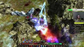 Grim Dawn fighting Avatar of Mogdrogen in 121 patch with semimelee build ultimate difficulty [upl. by Led708]