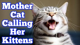 Cat Sounds  Mother Cat Calling For Her Kittens  Female Cat Sound To Attract Kittens [upl. by Vania]