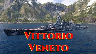 Meet The Vittorio Veneto Tier 7 Italian Battleship World of Warships Legends [upl. by Lednahc]