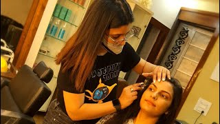 How to Slit eyebrows video  punjabi song  Think Karan Aujla famous song  perfect Makeup Studio [upl. by Atiuqaj]