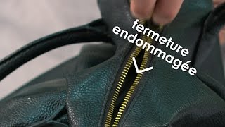 ZlideOn ®  Réparer une fermeture de sac à main cassée en 30 secondes [upl. by Acilef]