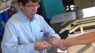 Hallux Limitus Evaluation with Self Mobilization [upl. by Ricketts229]