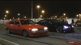 E55 AMG vs Volvo 850R [upl. by Arrol]