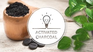 Using the activated charcoal while gardening [upl. by Elleda209]