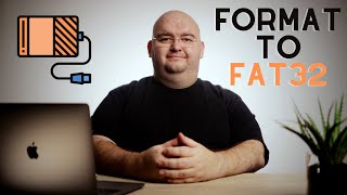 How To FORMAT EXTERNAL DRIVE TO FAT32 [upl. by Elodea]