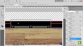 Utilizar AutoCAD y Photoshop para folleto comercial 910  Ventanas y puerta ventanas [upl. by Llevram]