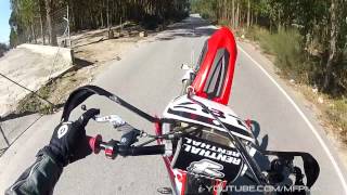 CRF 450R Supermoto  Summer Wheelies 2 No Music [upl. by Chaddy]