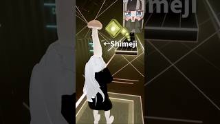 VR Shimeji Head Game beatsaber MOD custommaps kawaii funny shimeji [upl. by Tipton59]