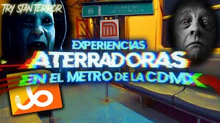 FALLOS EN LA REALIDAD EN EL METRO  RELATOS ATERRADORES EN EL METRO DE LA CDMX [upl. by Neelloc]