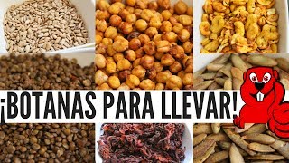 ¿¡COMO HACER RICAS BOTANAS PARA LLEVAR Transición Vegana [upl. by Swigart]