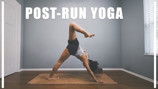 Yoga for RUNNERS  15 MIN POSTRUN Stretch  Beginner Friendly [upl. by Ainevul856]