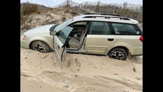 Outer Banks Beach Report  Storm Update 1172021 [upl. by Marjana]