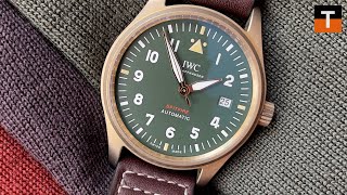 Follow Up Review IWC Pilots Watch Automatic Spitfire Bronze [upl. by Anehta890]