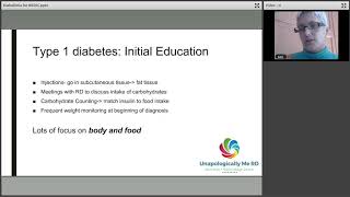 Diabulimia Webinar [upl. by Euqirdor]