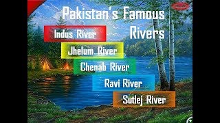 Famous Rivers of Pakistan  Barrages Dams  Facts  Information [upl. by Muscolo]