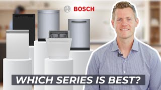 Boschs Confusing 2024 Dishwasher Lineup Explained 100 300 500 or 800  Which Series is Best [upl. by Nimajeb]