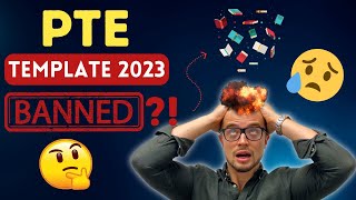 PTE Template 2023 ALL BANNED 🤯 for essay writing describe image retell lecture summarize [upl. by Annirok301]