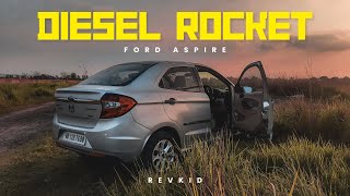 DIESEL ROCKET  Ford Aspire City Drive Kolkata  POV Drive  Car Vlog  Car Driving Video [upl. by Nosaes]