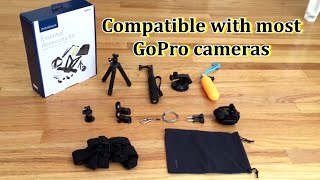 Unboxing Insignia Essential Accessory Kit for GoPro Action Camera [upl. by Althee]