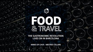 THE GASTRONOMIC REVOLUTION LIVES ON IN BARCELONA Wines of Cava  Mestres Cellars [upl. by Laynad]