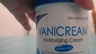 Vanicream Moisturizing Skin Cream sensitive skin fragrance free REVIEW [upl. by Afaw152]