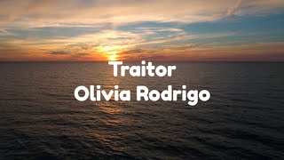 Olivia Rodrigo  traitor Lyrics 1 Hour Loop [upl. by Rina]