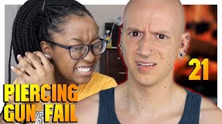 Reacting To Home Piercing Fails 2  Piercing Gone Wrong 21  Roly Reacts [upl. by Habeh]