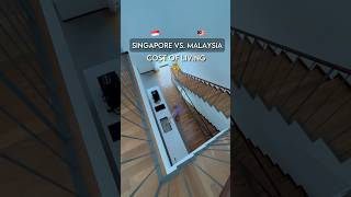 Singapore vs Malaysia  Cost of living💰 [upl. by Samuel]